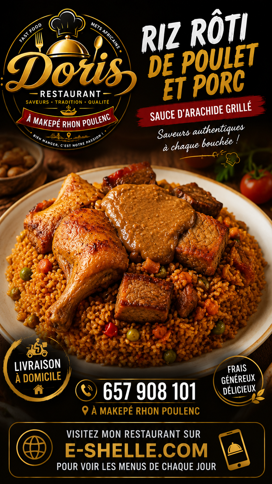 PLAT DE RIZ POULET