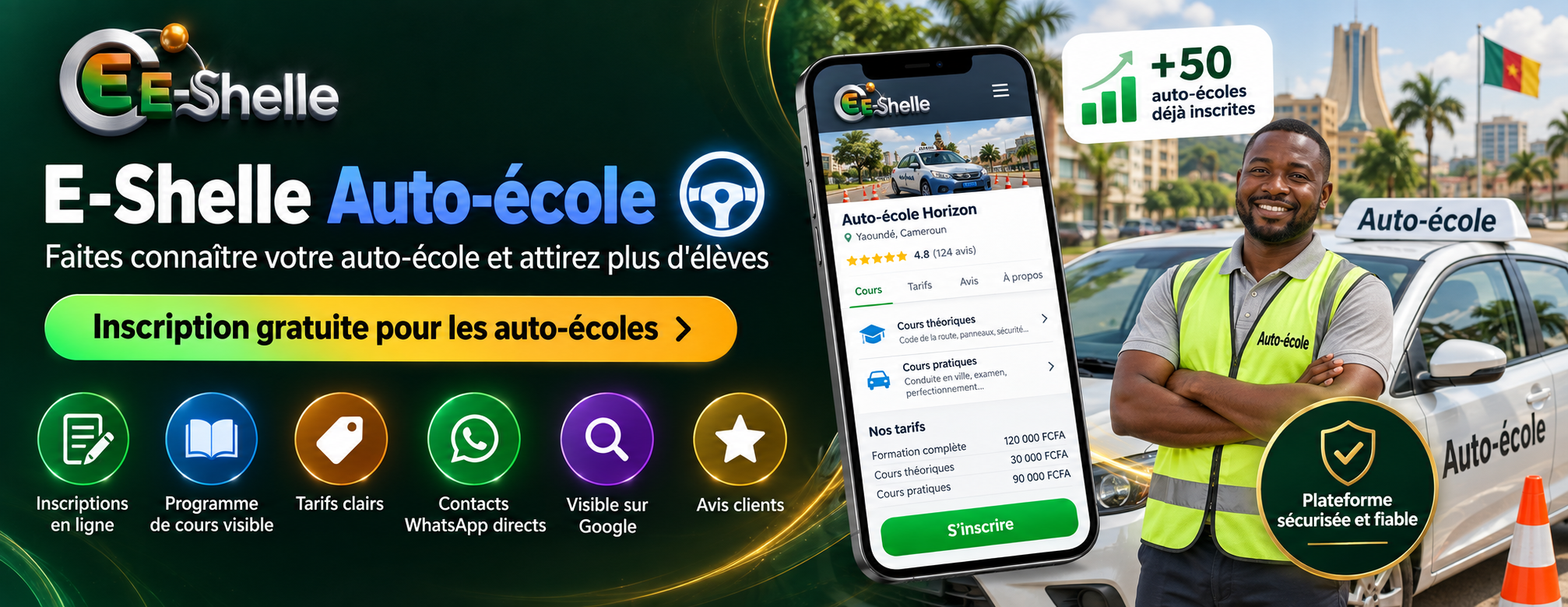 auto école e-shelle