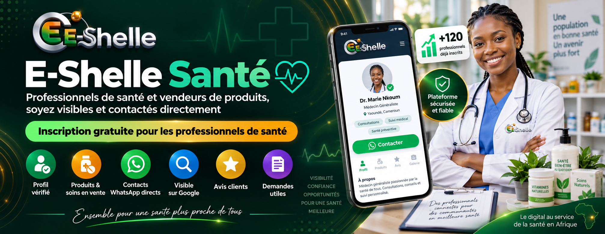 e-shelle santé
