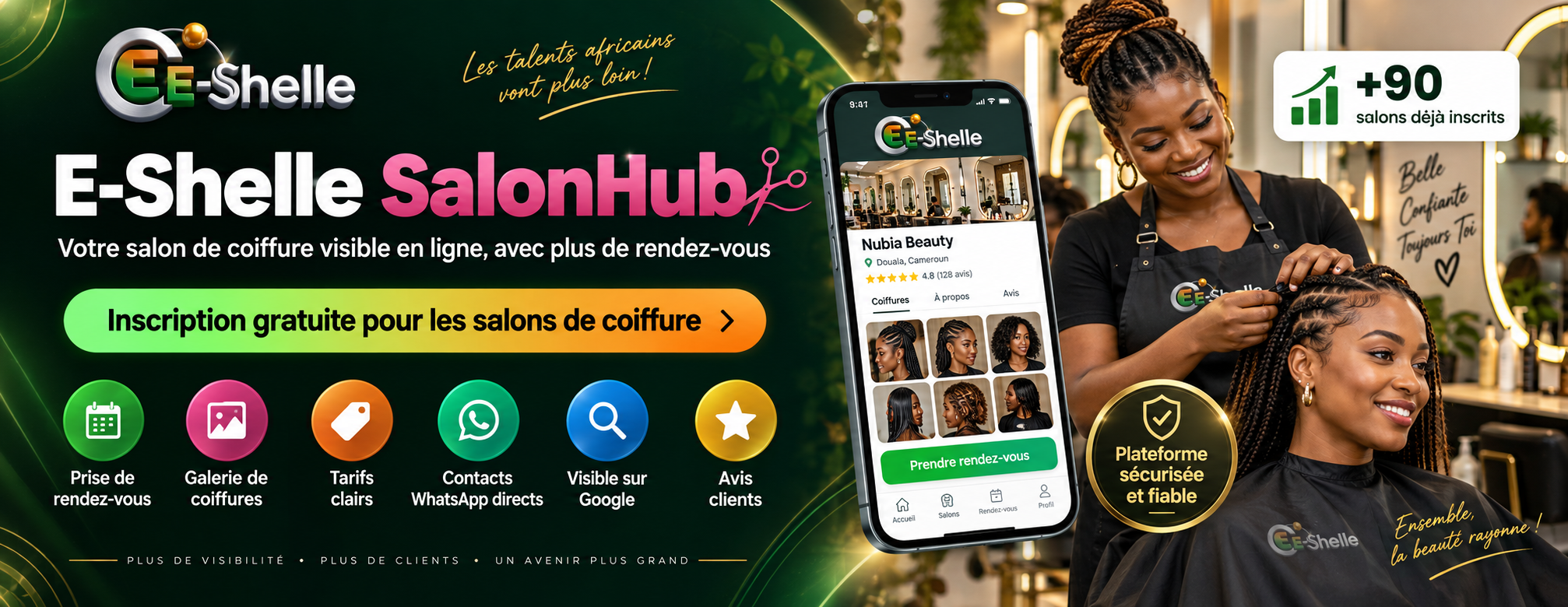 salon de coifure e-shelle